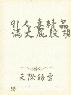 91人妻精品丰满大屁股视频