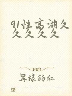 91性高湖久久久久久久