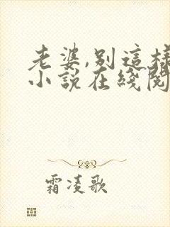 老婆,别这样 小说在线阅读