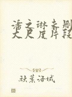 潘之琳未删减版大尺度片段流出封面