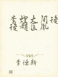 李煜大周后小周后赵匡胤封面