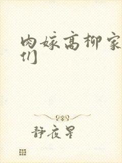 肉嫁高柳家的人们封面