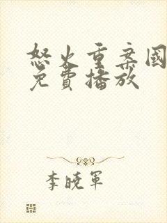 怒火重案国语版免费播放