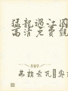 猛龙过江国语版高清免费观看封面