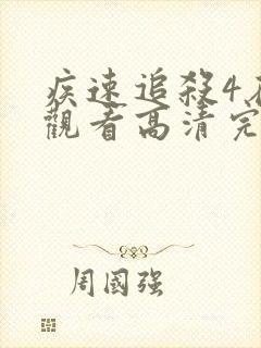 疾速追杀4在线观看高清完整版封面