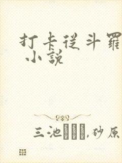 打卡从斗罗开始 小说