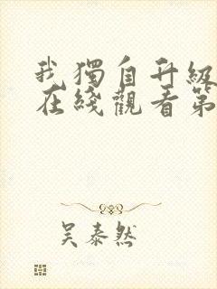 我独自升级动漫在线观看第二封面