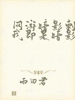 网游暗影刺客,我即是暗影