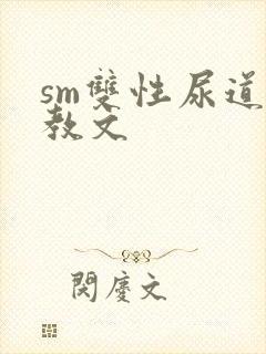 sm双性尿道调教文封面