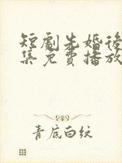 短剧先婚后爱全集免费播放