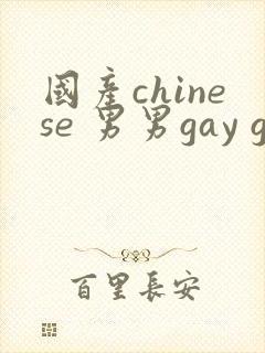 国产chinese 男男gay gay