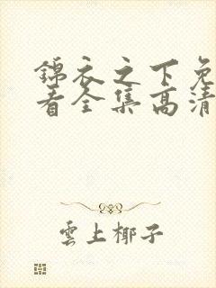 锦衣之下免费观看全集高清