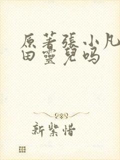 原著张小凡杀了田灵儿吗