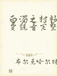 白浊之村动漫免费观看完整版