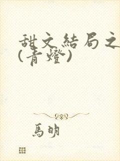 甜文结局之后 (青灯)封面