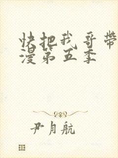 快把我哥带走动漫第五季