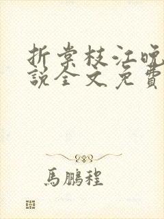 折棠枝江晚棠小说全文免费阅读最新