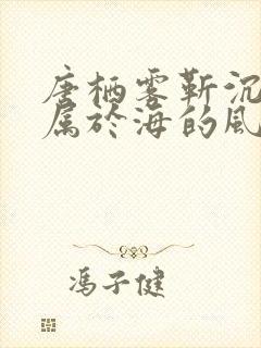 唐栖雾靳沉野不属于海的风全本阅读