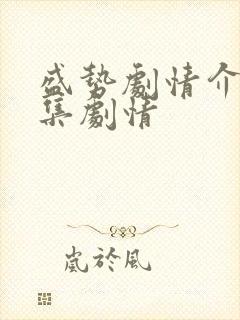 盛势剧情介绍分集剧情