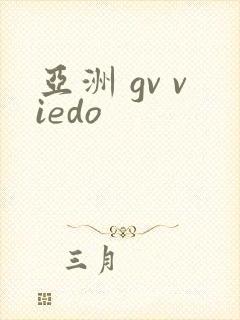 亚洲 gv viedo