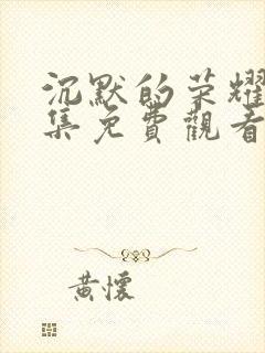 沉默的荣耀第四集免费观看