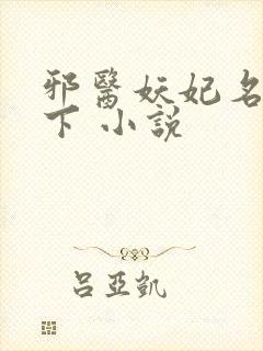 邪医妖妃名动天下 小说