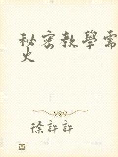 秘密教学需要灭火