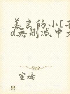 善良的小[子hd无删减中文