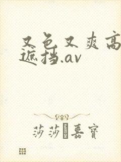 又色又爽高清无遮挡.av