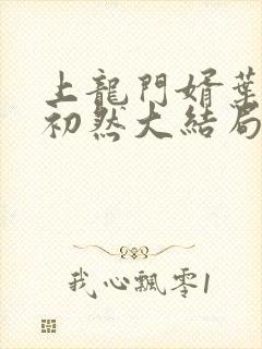 上龙门婿叶辰萧初然大结局