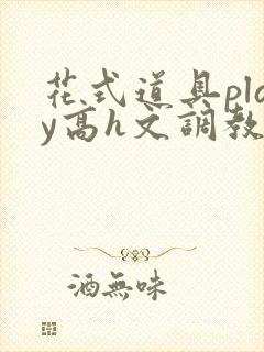 花式道具play高h文调教封面