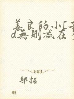 善良的小[子hd无删减在多少集