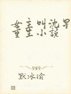 女主叫沈星辰的重生小说