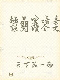 极品官场秦峰小说阅读全文最新章节