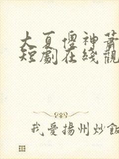 大夏傻神萧天路短剧在线观看