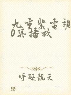 九重紫电视剧40集播放