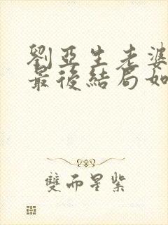 刘亚生老婆何薇最后结局如何