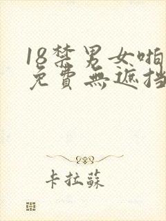 18禁男女啪啪免费无遮挡