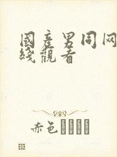 国产男同网站在线观看