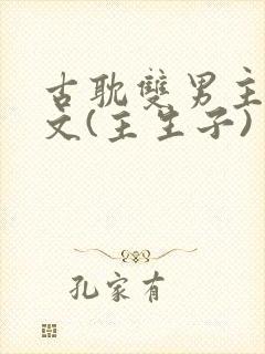 古耽双男主生子文(主生子)封面