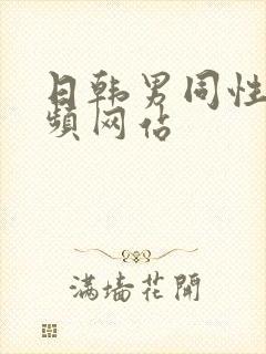 日韩男同性恋视频网站