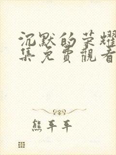 沉默的荣耀39集免费观看全集视频