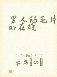 男人的毛片天堂av在线封面