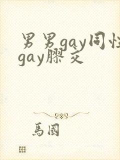 男男gay同性gay胶交