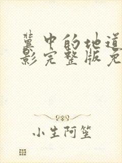 冀中的地道战电影完整版免费观看封面