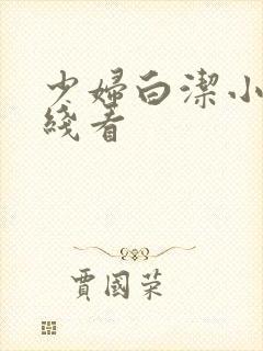 少妇白洁小说在线看