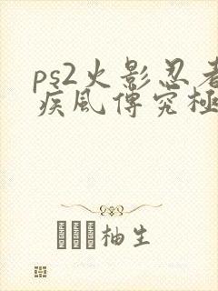 ps2火影忍者疾风传究极觉醒2下载