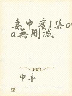 妻中蜜1集ova无删减