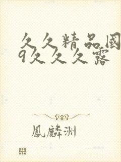 久久精品国产99久久久露