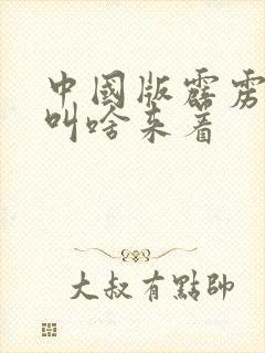 中国版霹雳娇娃叫啥来着